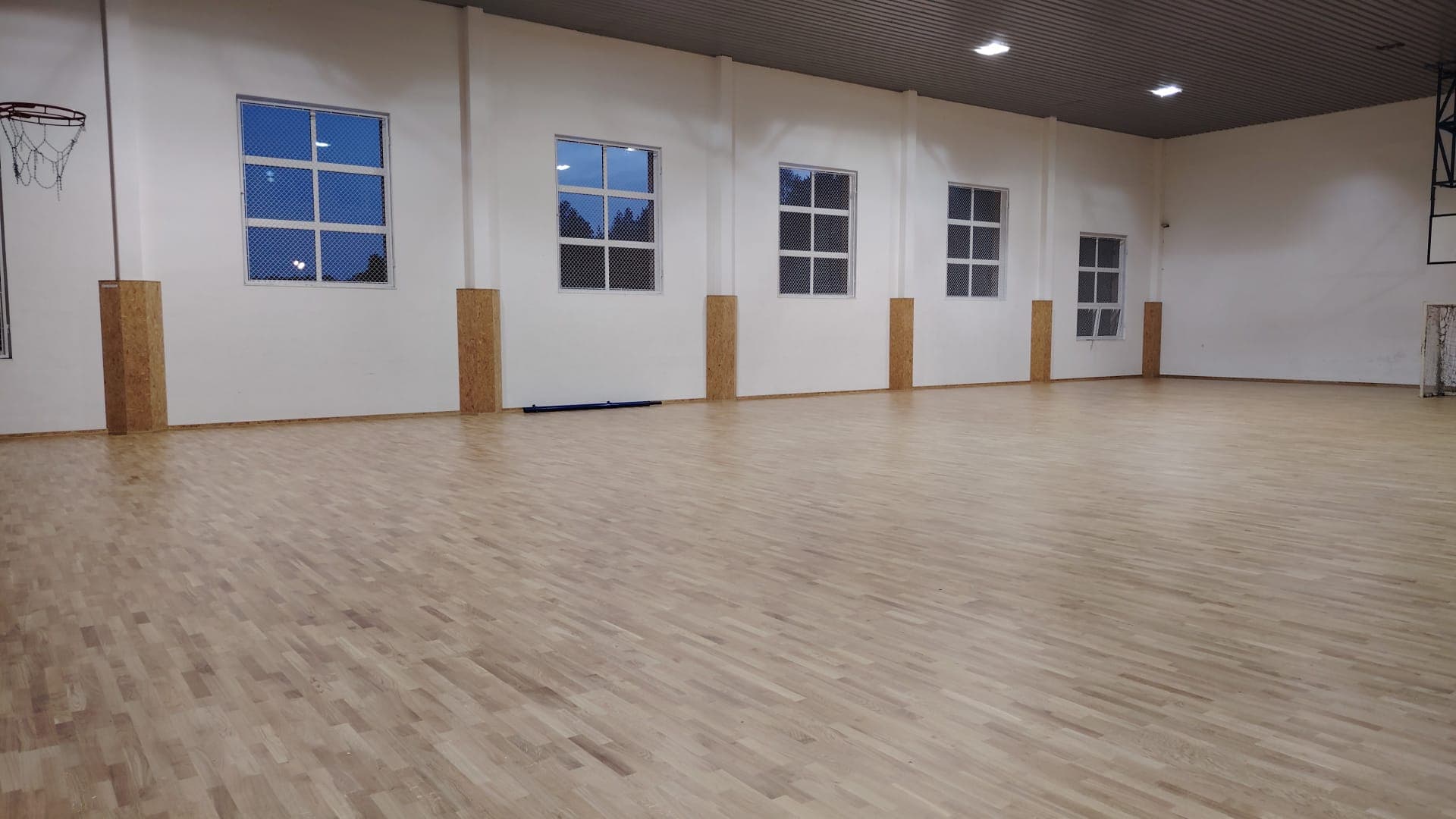 Interiér sportovní haly